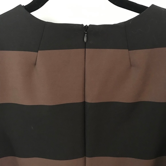 Marimekko Eerika Dress, size 42 (US size 12), Brown & Black - Picture 8 of 11